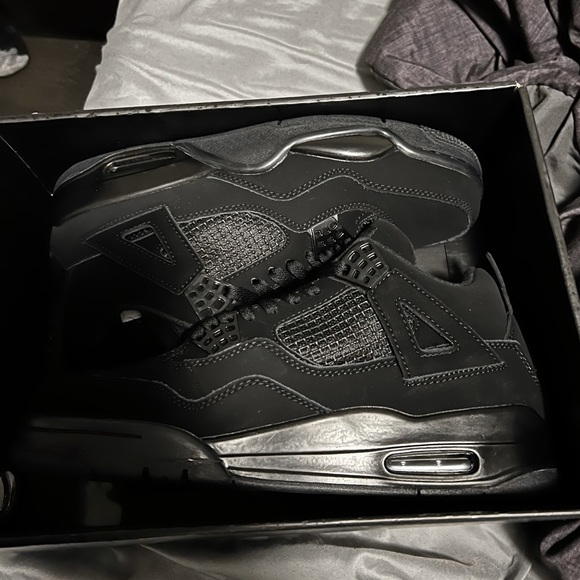 jordan black cat 4 size 7